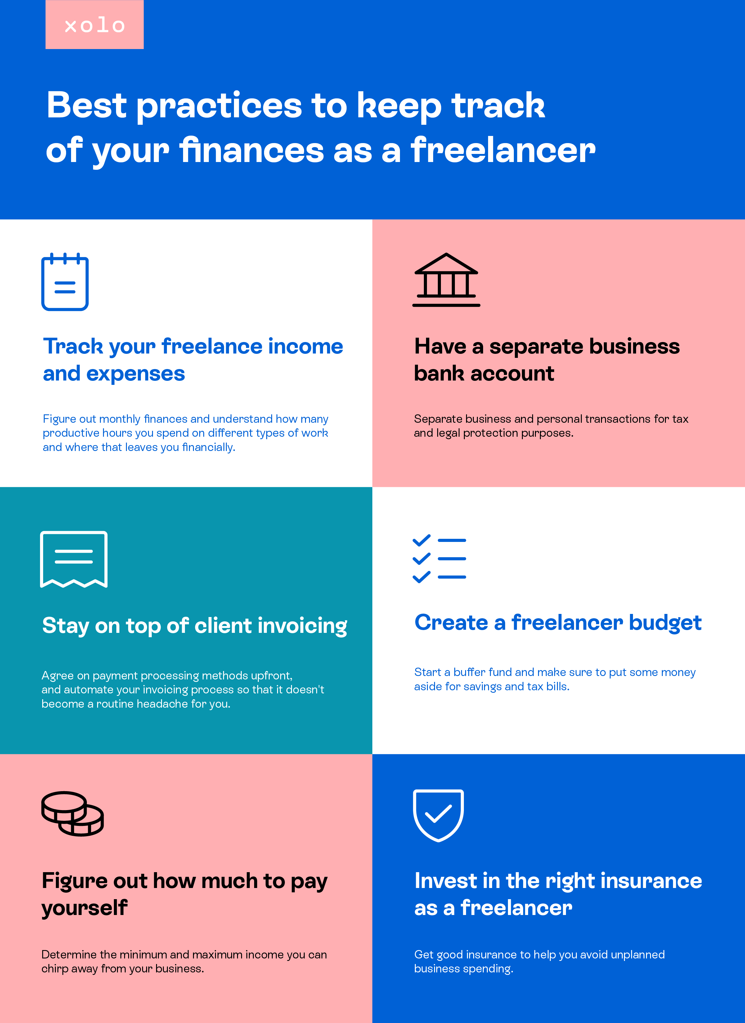Best practices to keep track of your finances as a freelancer