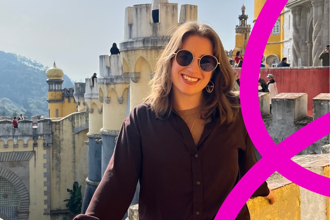 Emma at Pena Palace, Sintra, Portugal